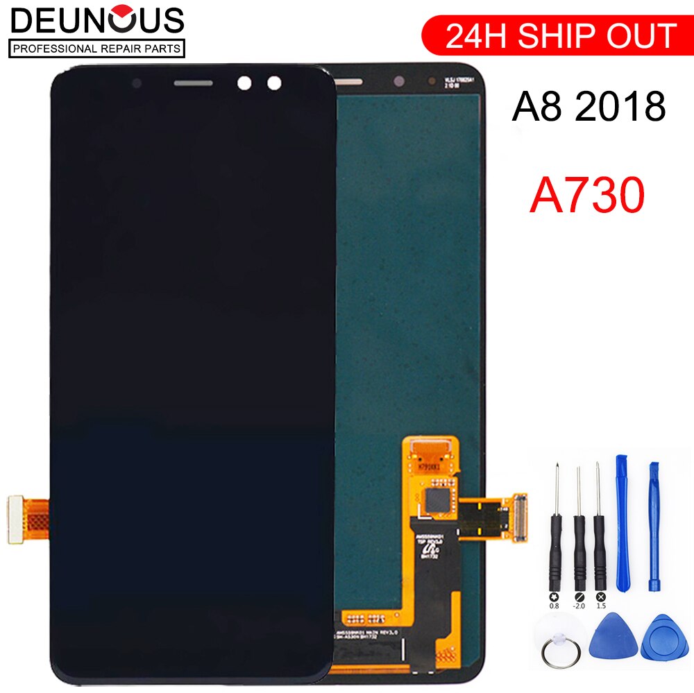 6 "voor Samsung Galaxy A8 Plus A730 Lcd Touch Screen Digitizer A730F A730F/DS A730x Voor samsung A8 + Plus lcd
