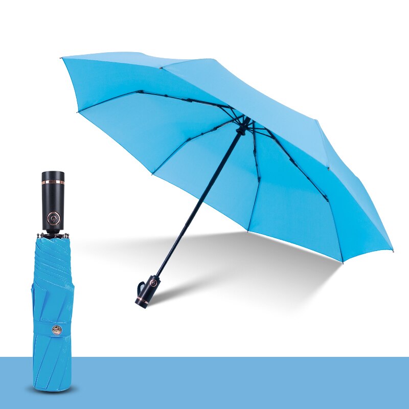 Dubbele Academy Winddicht Paraplu Reizen Luxe Automatische Clear Parasol Paraplu Regen Vrouwen Sombrilla Ambrella BW50YS: style2