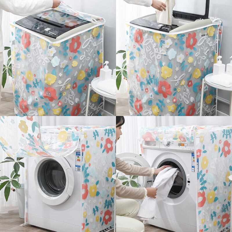 Top Loading Front Loading Washing Machine Cover for Drum Washing Machine Waterproof Case Dust Cover for Pulsator Washing Machine