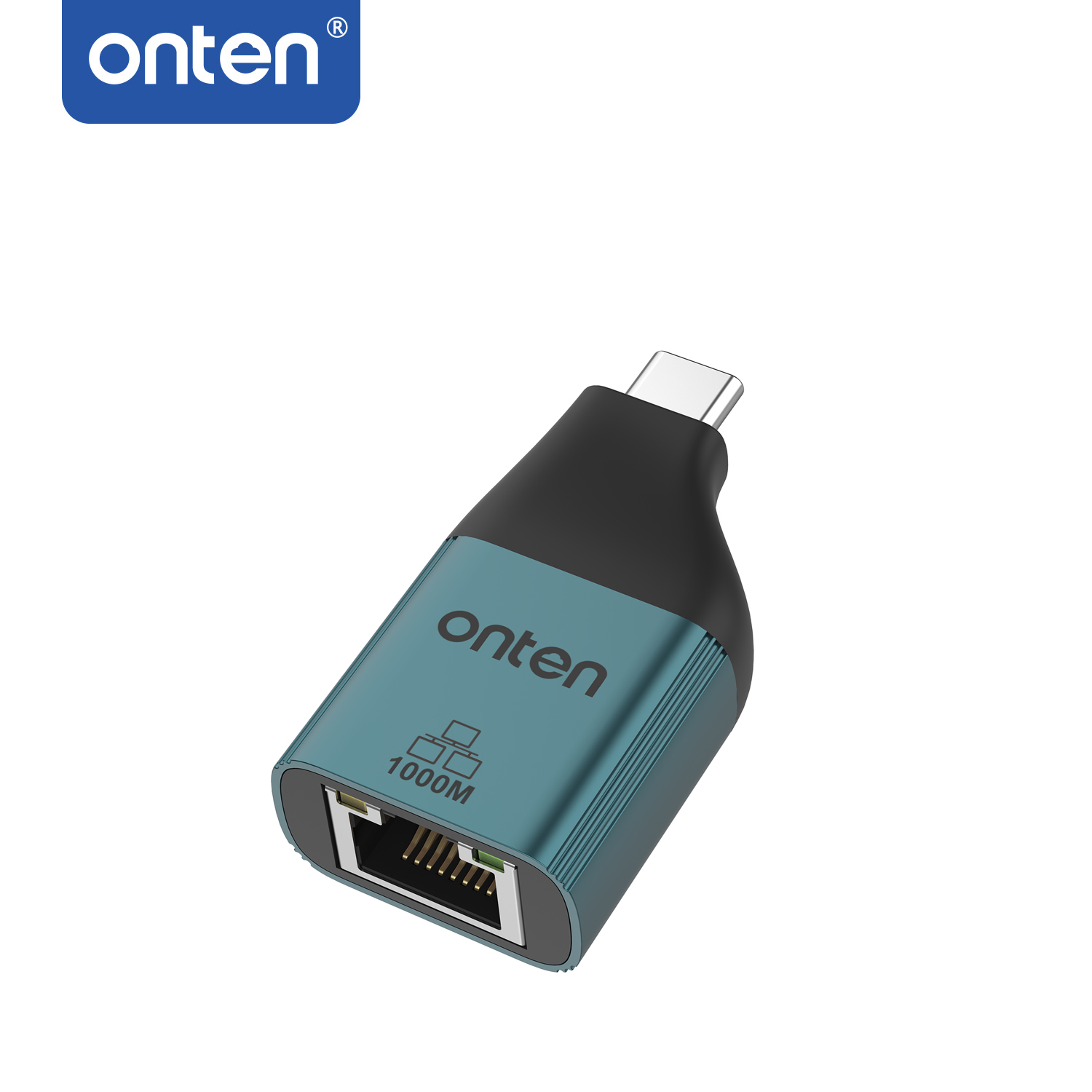ONTEN Original OTN-UC101 Type c to RJ45 Ethernet Adapter 1000M 100M