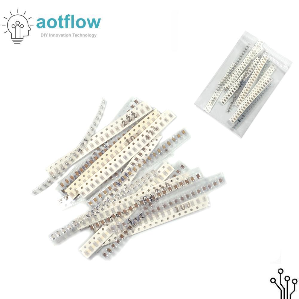 16 Waarden * 20Pcs = 320Pcs 1206 Smd Condensator Diverse Kit 10pF ~ 22Uf Component Diy Monsters kit En Originele Aotflow