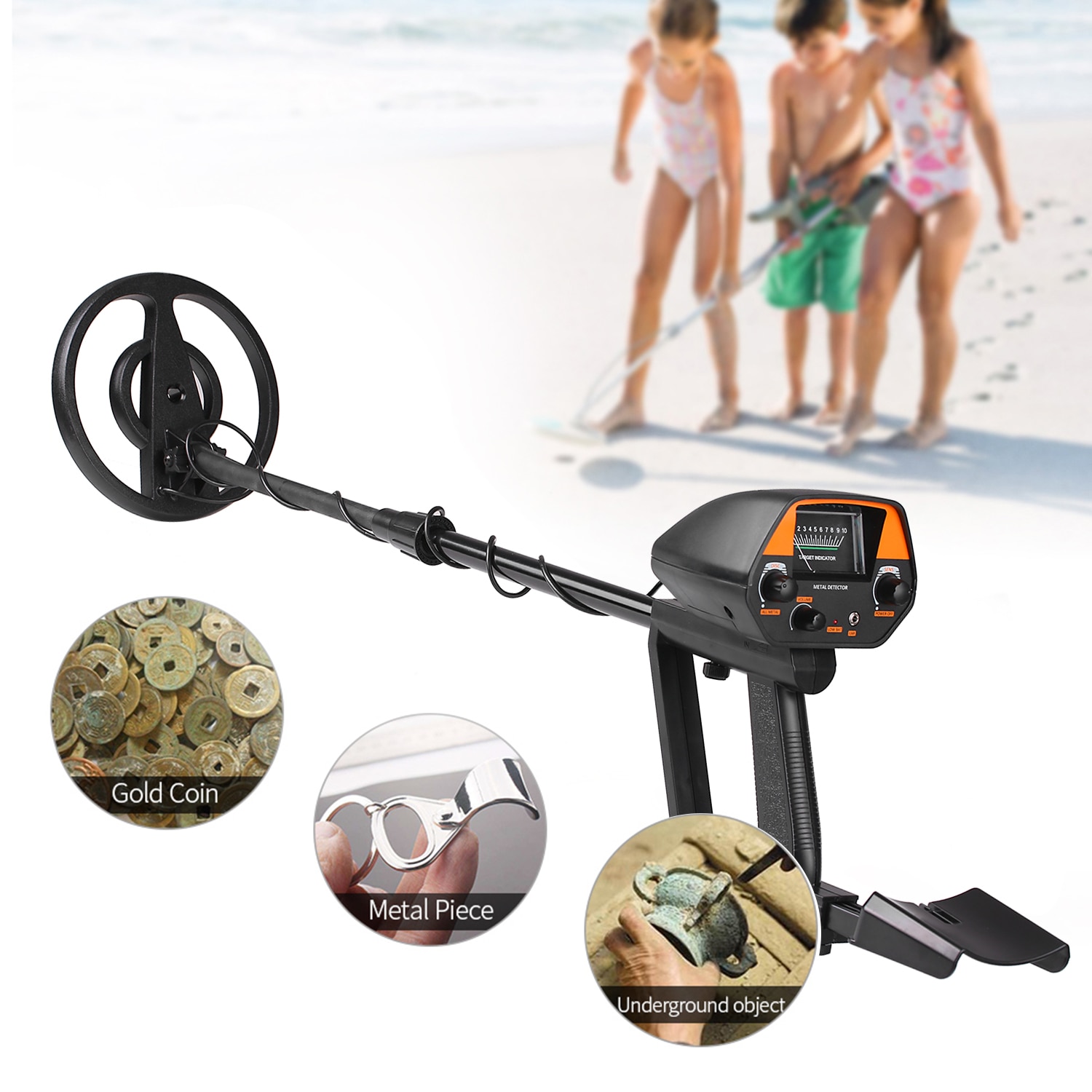 Underground Metal Detector Nugget Gold Detectors Treasure Hunter Tracker Seeker Gold Digger Metal Detecting Tool