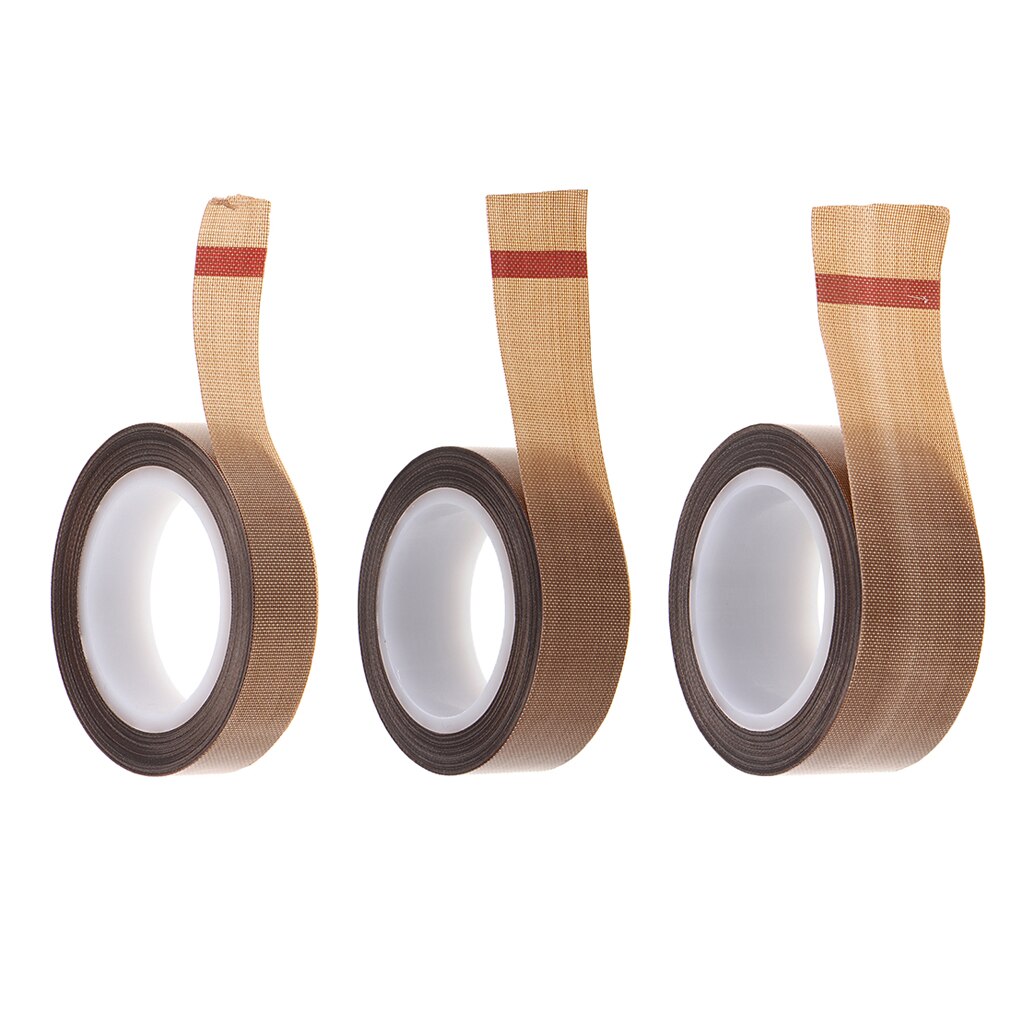 1 Roll 10m Fiber Glass Tape High Temperature Shielding Vacuum Sealer Heat Insulation Tape for Electrical , Electric Wires