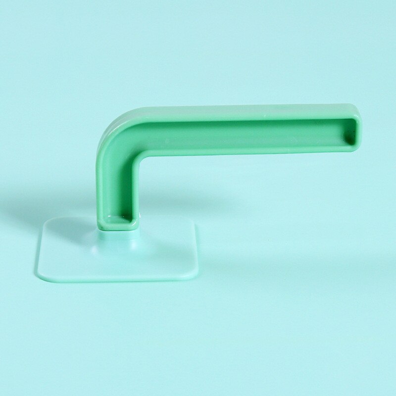 2PC Toilet Paper Holder Kitchen Roll Paper Self Adhesive Wall Wc Accessories Bathroom Tissue Towel Accessories Rack Holders: Green