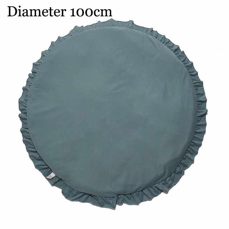 Lit de bébé bionique Portable en coton, berceau amovible et lavable, pour -né, nid de couchage, lit de couchage de 0 à 36 mois: 100cm green