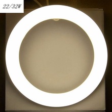22w 32w runde lysstofrør cirkulær blub lampe  t9 ringrør lys udskiftning af lysstofrør lysstofrør