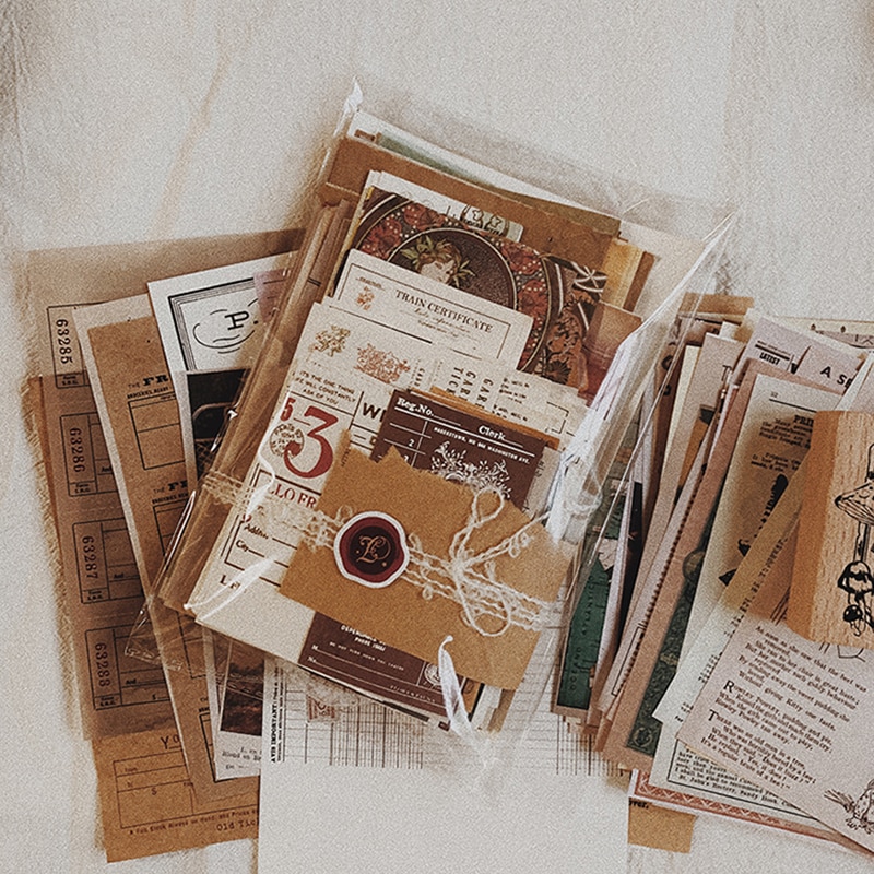 230Pcs Mixed Label Note Material Craft Paper Packs Scrapbooking Happy Planner DIY Crafts Card Making Decoration Photo Albums