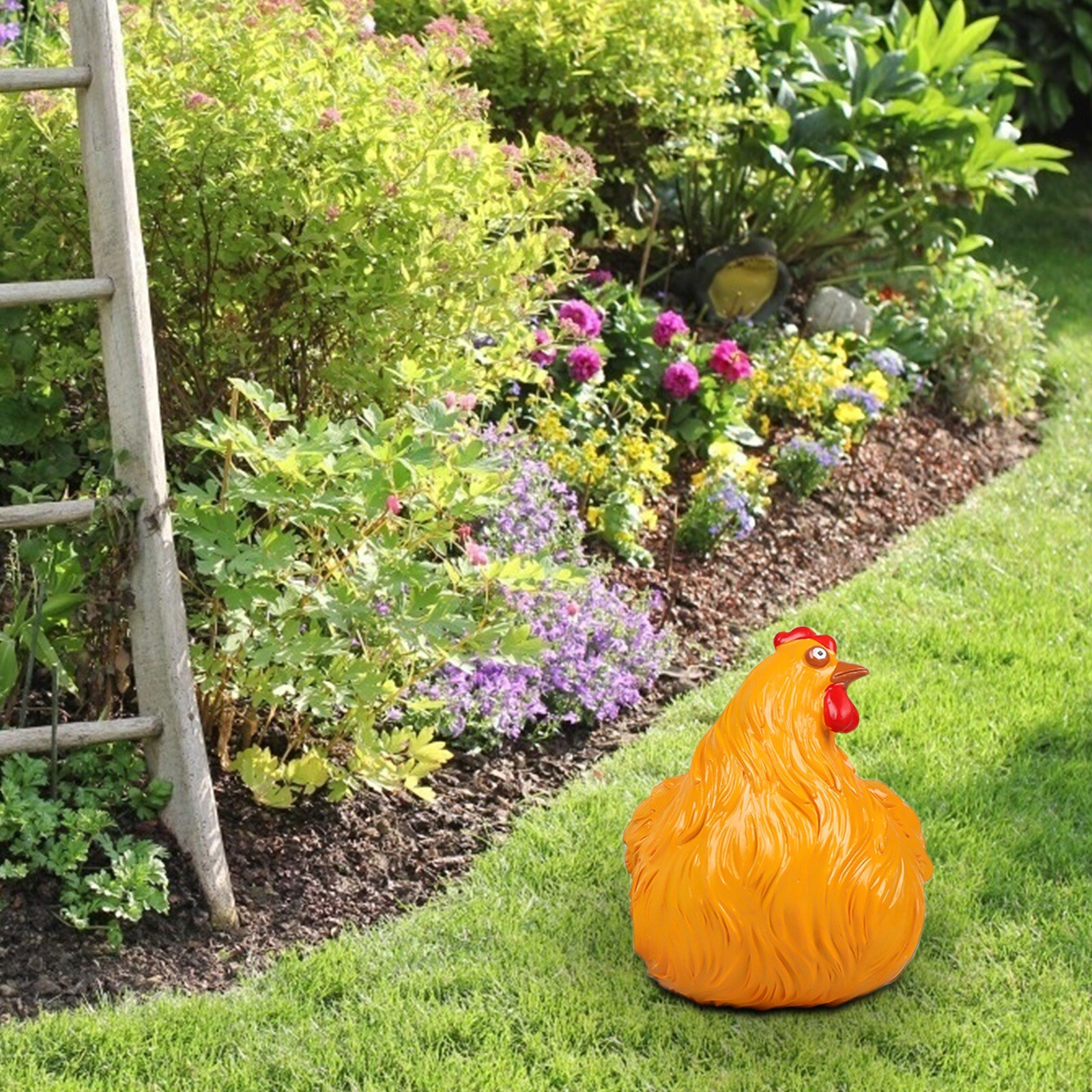 40 # drabina ogrodowa drabina ornament dekoracyjny doniczki krzesła drabiny dekoracje ogrodowe ozdoba zewnętrzna décorotion De Jardin