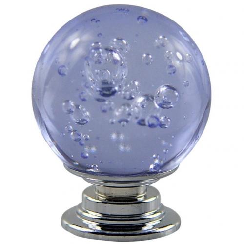 Round 3cm Crystal Bubble Ball Drawer Knob Cupboard Cabinet Handles Wardrobe Door Handles Kitchen Furniture Pull Knob Hardware: PURPLE