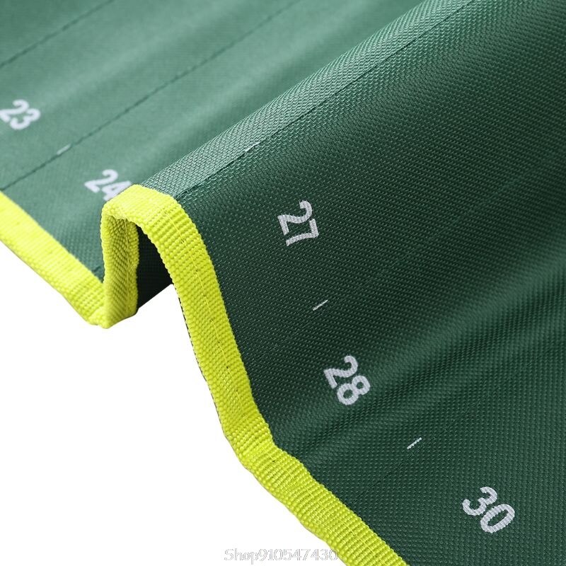 25 zakken duurzaam canvas sleutel sleutel gereedschap oprolbare opbergtas  d23 20