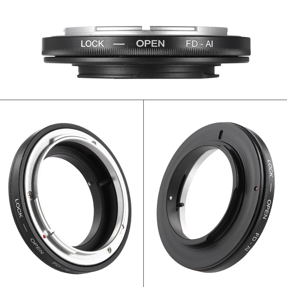 FD-AI Adapter Ring Lens Mount voor Canon fd Lens Fit voor Nikon AI F Mount Lenzen