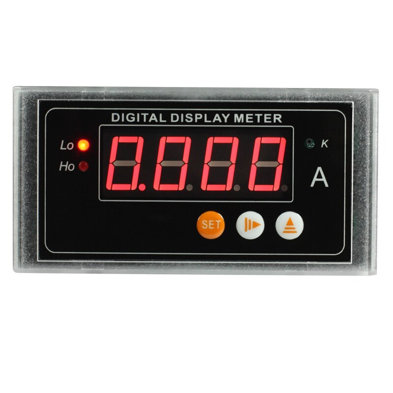 LED Digital Digital Display Intelligent Single-phase AC Voltmeter Ammeter Band 485 Communication Upper and Lower Alarm Analog