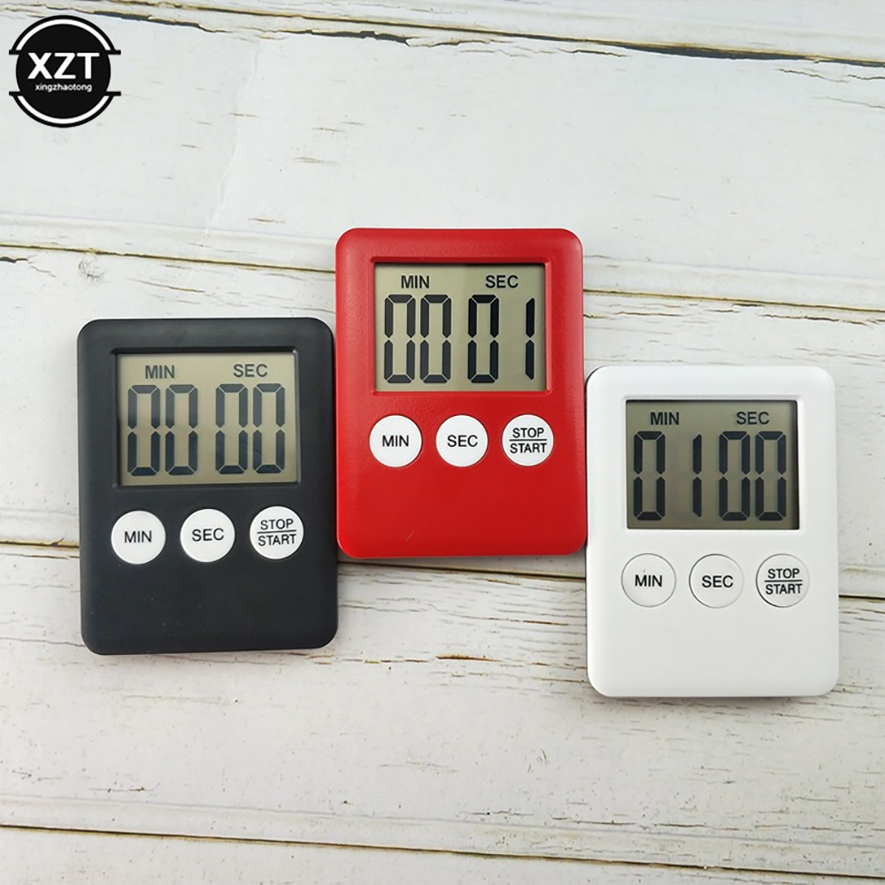 Kooktimer Lcd Digitaal Scherm Klok Keuken Countdown Timer Mechanische Digitale Kookwekker Magnetisch ﻿