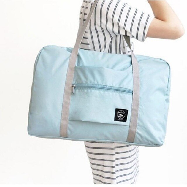 Neue Falten Reisetaschen Hand Gepäck Für Männer Und Frauen Duffle Tasche Tragbare Gepäck Lagerung Kleidung Taschen: 1