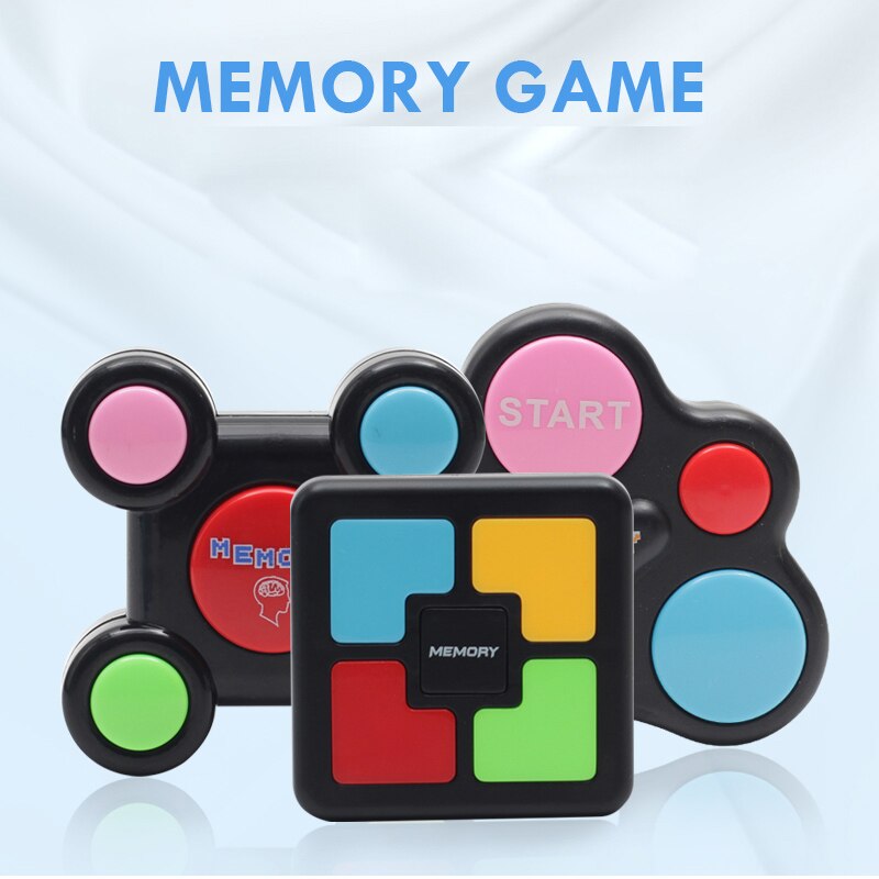 Memory Game Lights and Sounds Repeat My Flashing Souptoys Memory Training Electronic Console Puzzles Anti-Stress Toy