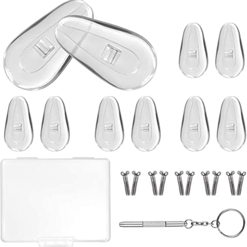 Eye Glasses Nose Pads Eye Glasses Repair Kit Screw... Vicedeal