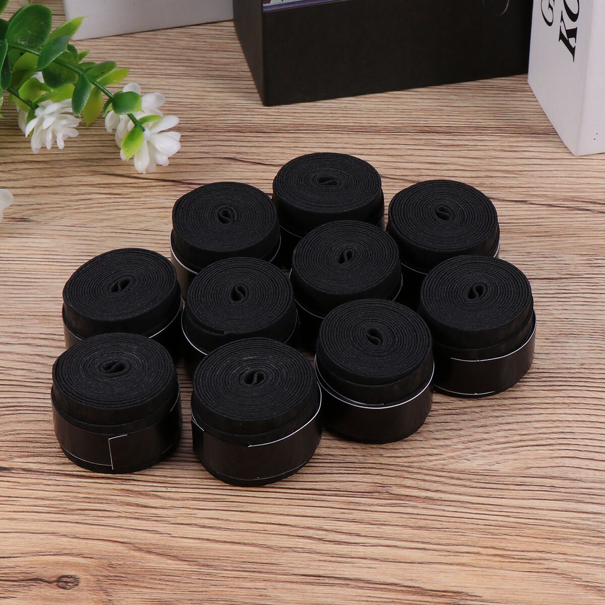 10pcs White Racket Grip Anti Perforated Super Abso... – Grandado