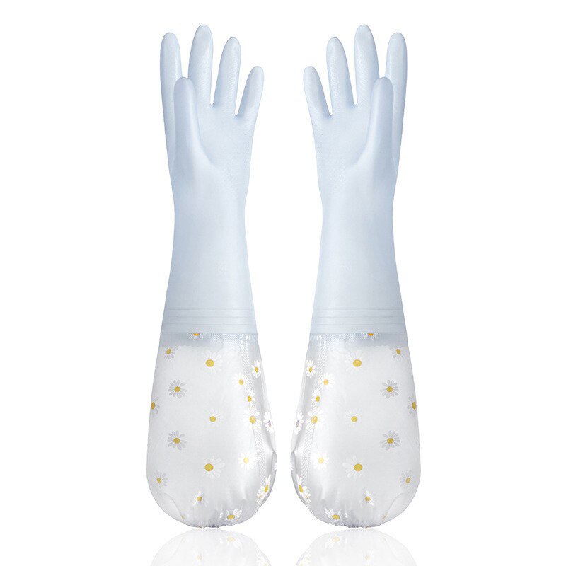 Waterdichte Huishoudelijke Schoonmaakhandschoenen Keuken Schoonmaak Latex Huishoudelijke Afwas Washandschoenen Slijtvaste Rubber Handschoenen