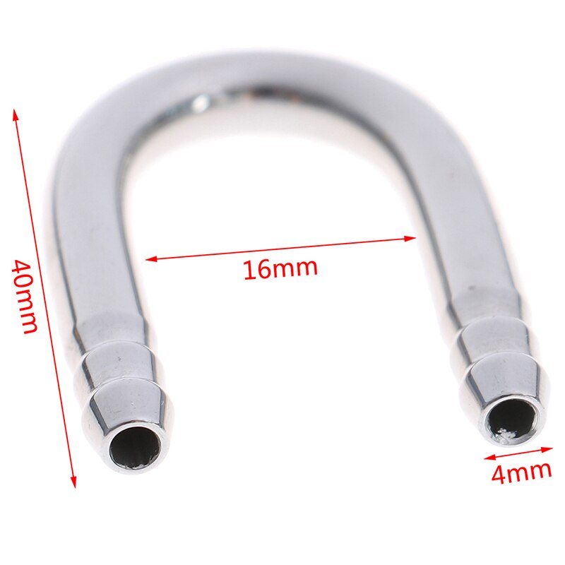 1 pz di Figura di U Connettori di Ossigeno Pompa Co2 Accessori di Sistema per Acquario Serbatoio di Pesce 4x3cm