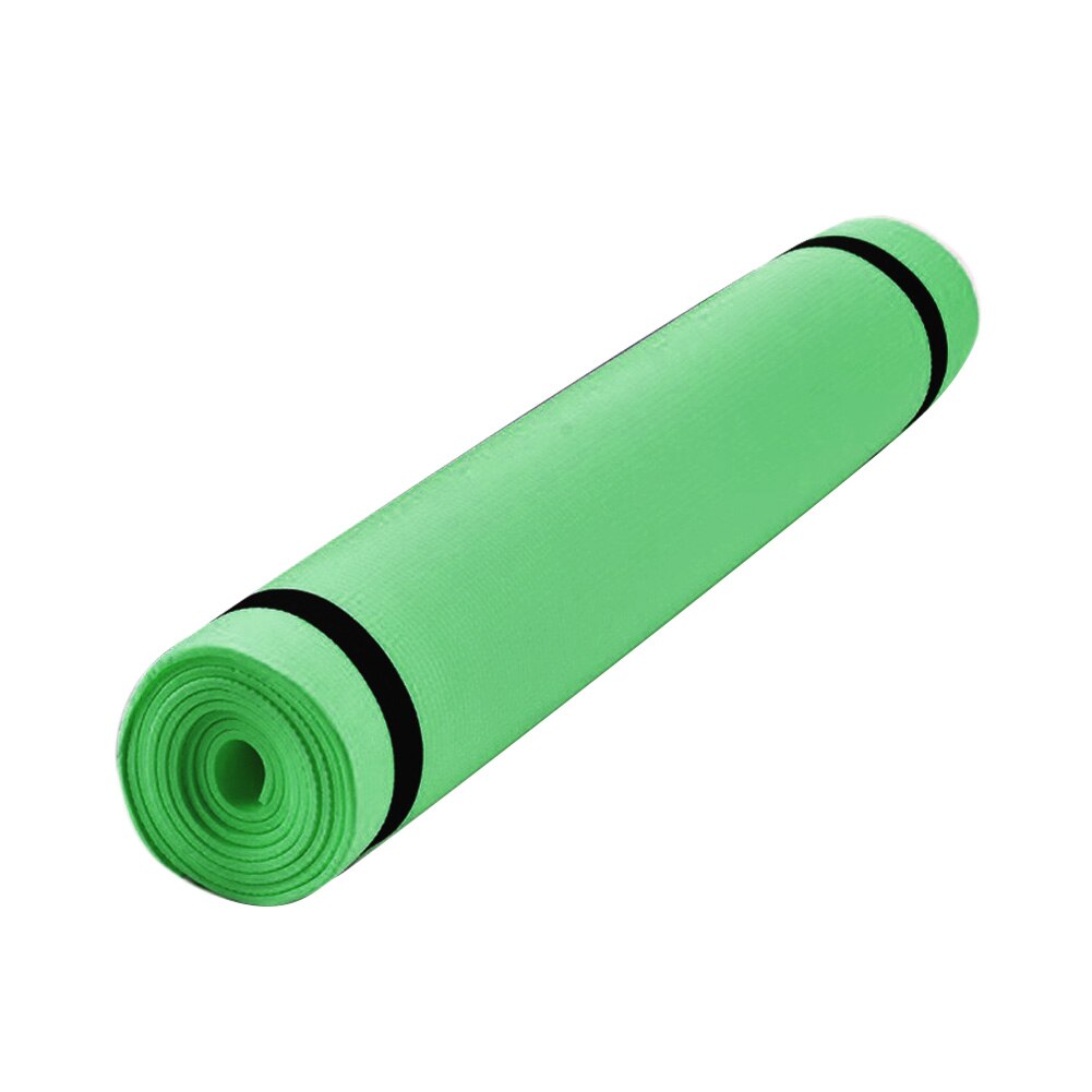 Eva Yoga Mat Antislip Fitness Pad Voor Yoga Oefening Pilates Meditatie Gym Extra Thicken Oefening Duurzaam Workout Mat: green