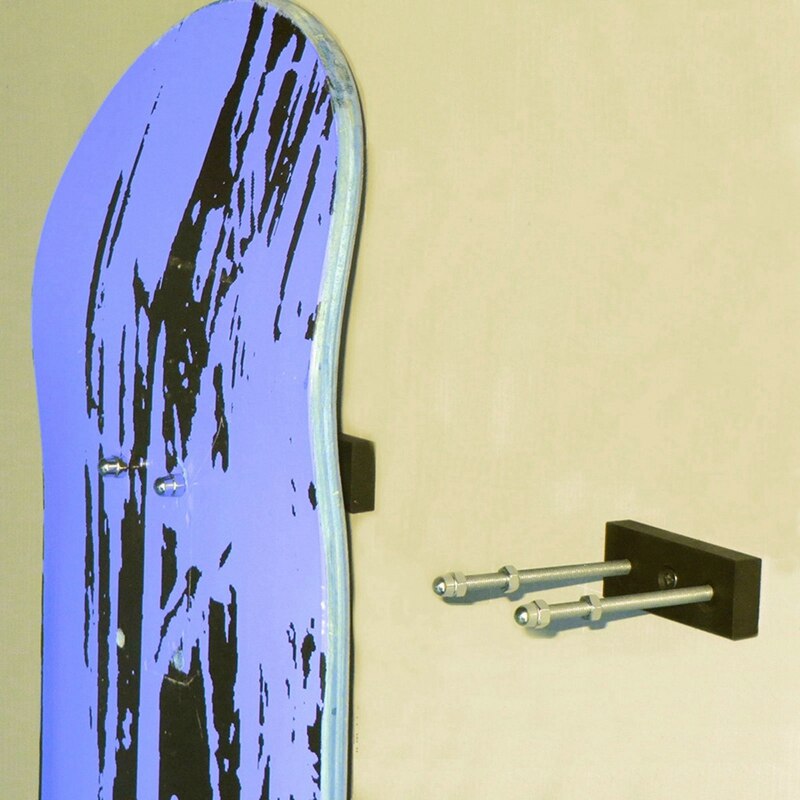 6 -pack skateboard flytande däck display väggfäste rack hållare hängare passar hem förvaring display