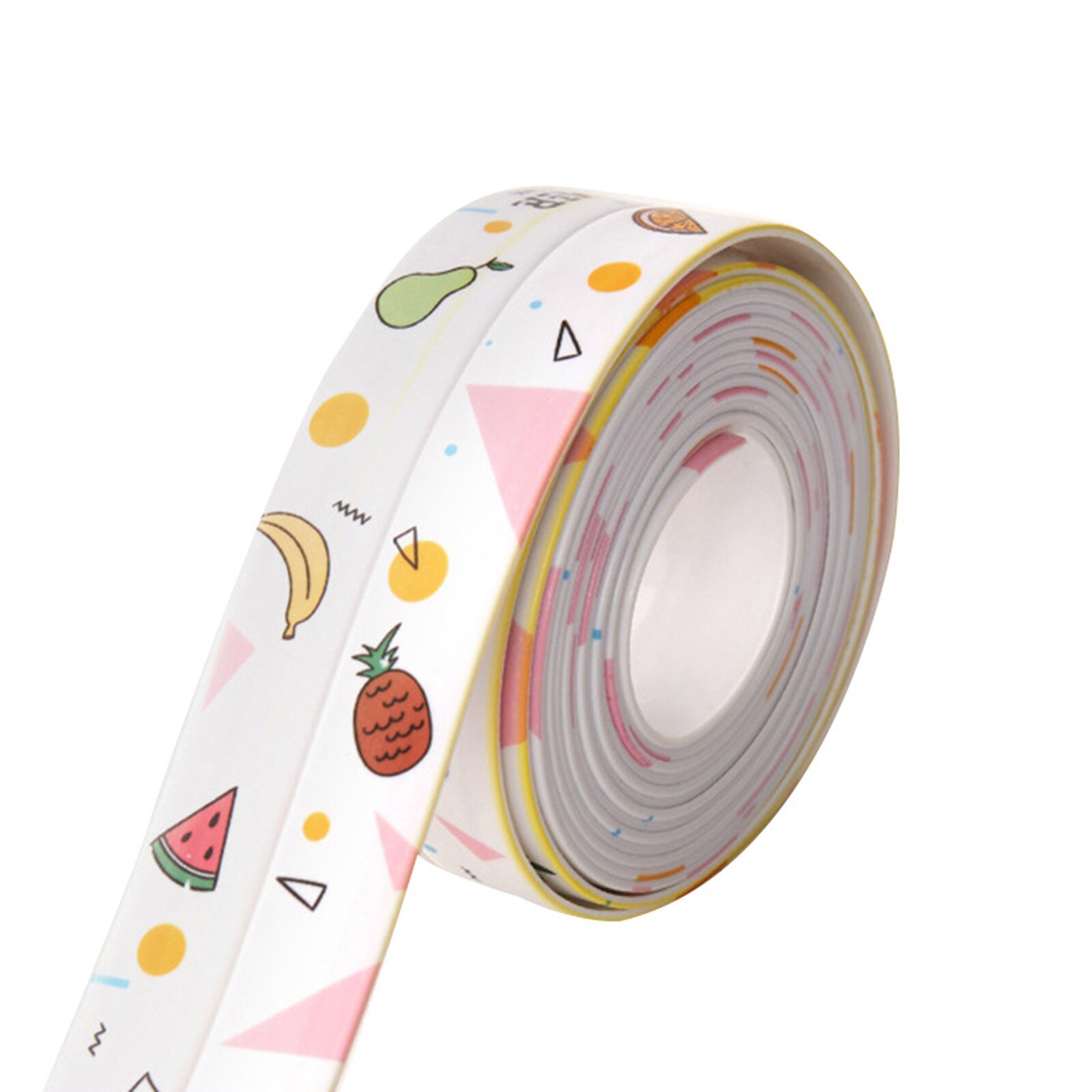 38MM Caulk Strip Tape For Bathtub Bathroom Caulk Tape Self Adhesive PVC Waterproof Sealing Tape Edge Protector For Kitchen: White G