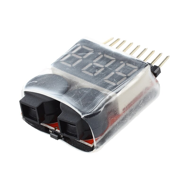 1s-8s lipo batterij laagspanningstester test voltmeter test monitor zoemer alarm indicator