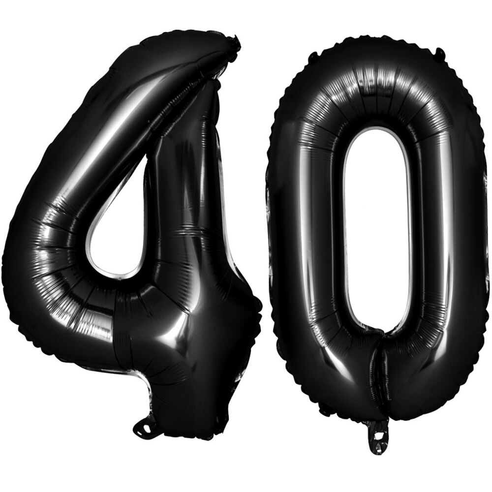 40 Inch Black 21 Number Balloons for Birthday Party Decoration Jumbo Foil Balloons for 90th Anniversary Party Supplies: As Shown 1