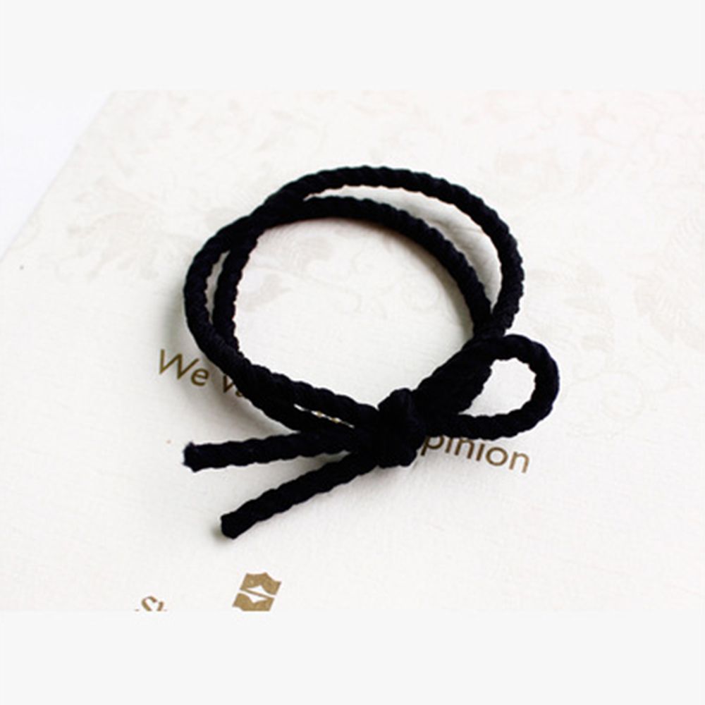 Bandeau élastique pour femme et fille, 1 pièce, 7 couleurs, corde, fil de téléphone, accessoires pour cheveux: 1 pc random