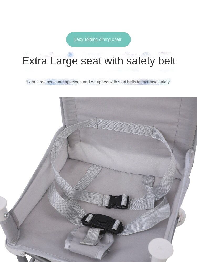 Muiltifunctional Kinderen Baby Verhoog Tafel Out Opvouwbare Dining Camping Stoel Draagbare Baby Accessoires