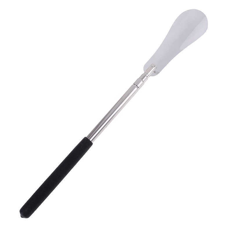 Stainless Steel Metal Shoehorn Adjustable Handle Shoe Horn