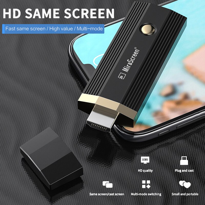 Switch-free HD Smart Phone TV HDMI Same Screen Device WIFI 1080P Wireless HDMI Receiver Air Play Display TV Dongle Adapter