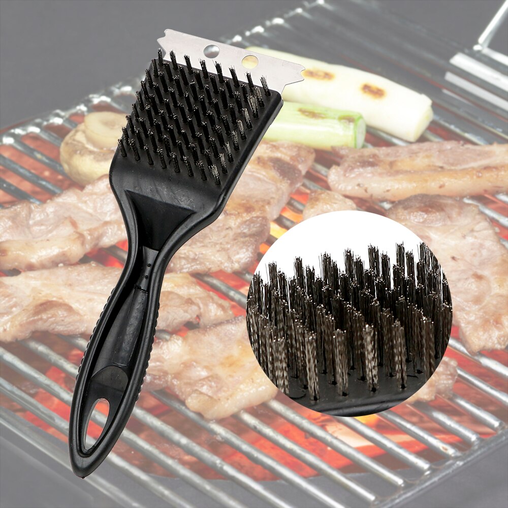 Cooking Tools BBQ Cleaning Tools Useful Outdoor Home BBQ Accessories Barbecue Grill Brush Wire Bristles Cleaning Brushes