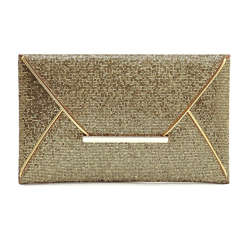 Cosmetica Huwelijkscadeau Banket Mode Glitter Pailletten Dating Avond Party Fonkelende Mobiele Telefoon Draagbare Vrouwen Envelop Tas: Goud