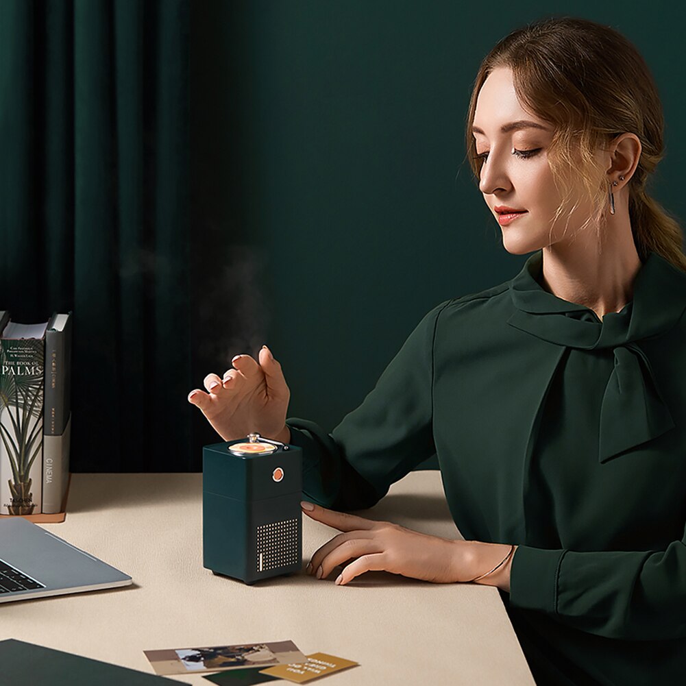 Bedroom Personal Desktop Humidifier USB Rechargeable With Water Tank Home Office Portable Multifunction Travel Air Fresh For Car