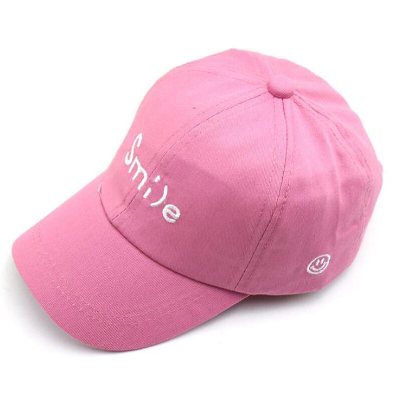 Doitbest-Gorra de béisbol para niños de 2 a 8 años, sombrero de béisbol con bordado de sonrisa, estilo Hip Hop, sombreros para niño o niña, snapback,