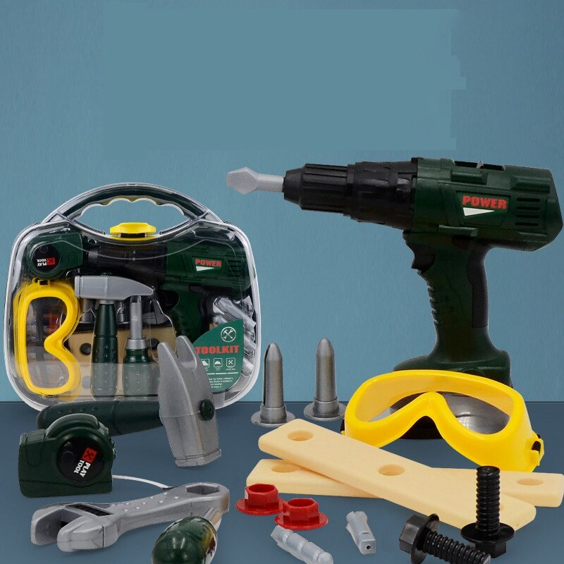 Kinderen Simulatie Reparatie Tool Plastic Pretend Play Speelgoed Vroeg Leren Onderwijs Speelgoed Creatief Speelgoed Voor Jongens