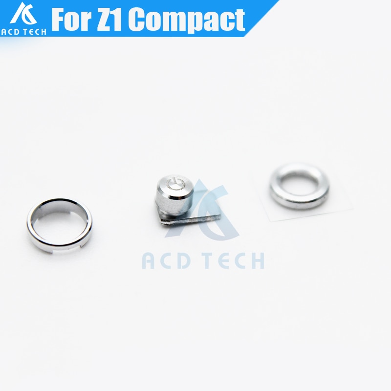 Power On Off Schakelaar Sleutel Cirkel Ring Headset Jack Ring Volledige Set voor Sony Xperia Z1 Compact M51W Z1 Mini