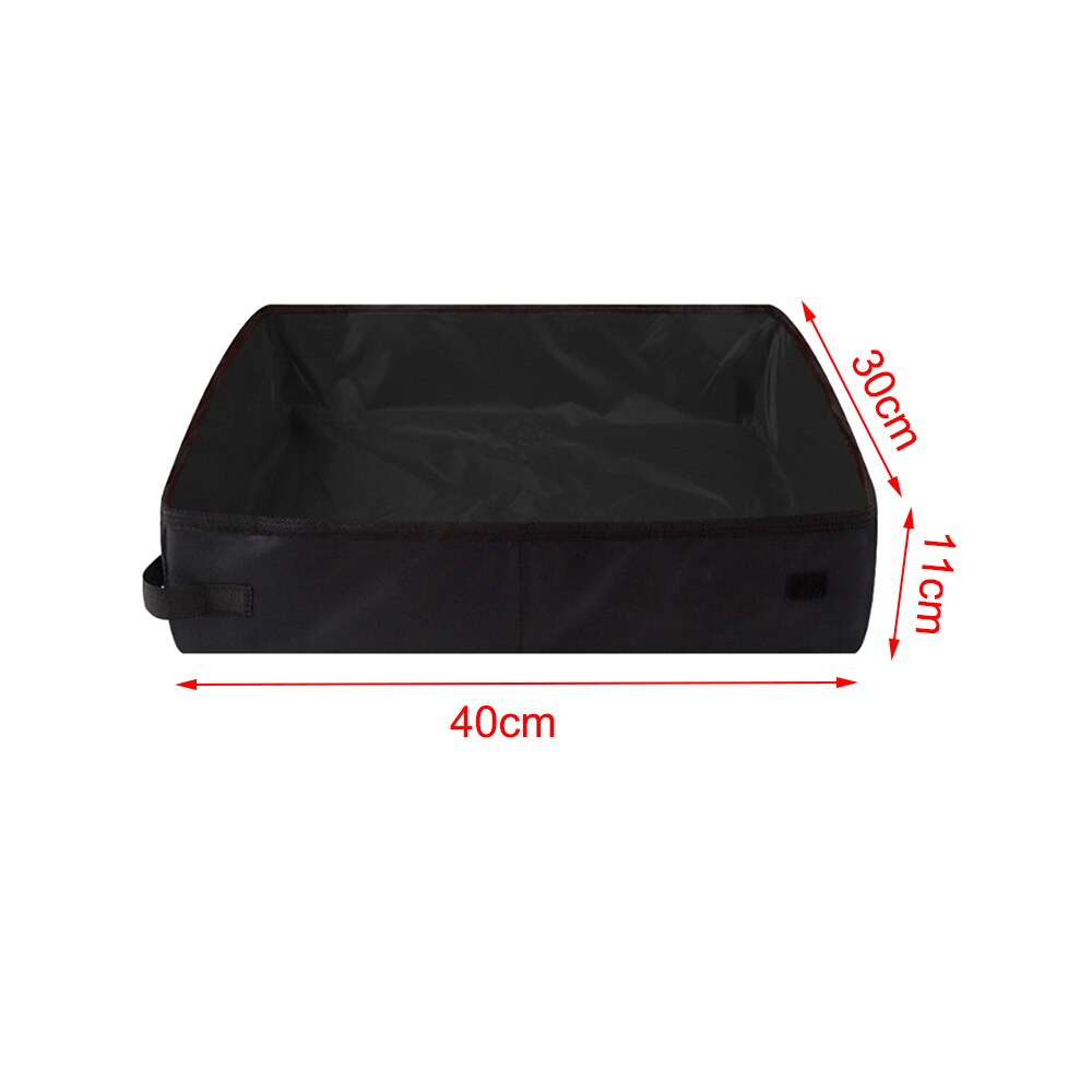 Folding Pet Cat Litter Box Portable Travel Toilet Seat Waterproof Outdoor Foldable Cat Litter Box Ccat Toilet Training Potty