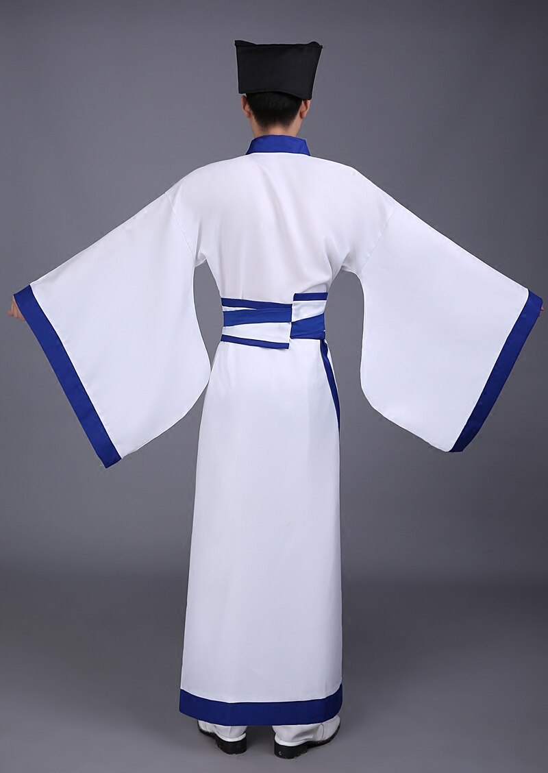 vestido tradicional chino antiguo traje Hanfu hombres Scholar ropa de los hombres ropa tradicional