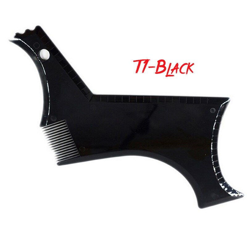 Men's Beard Shaping Styling Template Comb Men's Beards Combs Beauty Tools All-In-One Tool Beard Shaping Tools: A