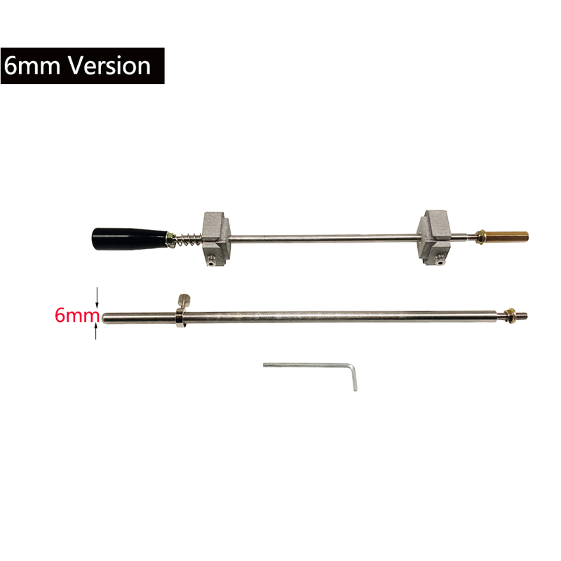 Sytools knivslip 360 graders flip clip system reverseringsreglage avtagbar chuck ruixin pro  rx008 edge pro kme: 6mm stenklämma