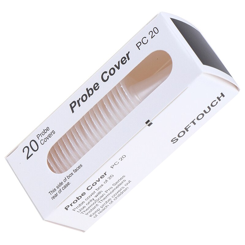 20pcs Ear Thermometer Cover Replacement Using 20pcs Reusable Baby Covers