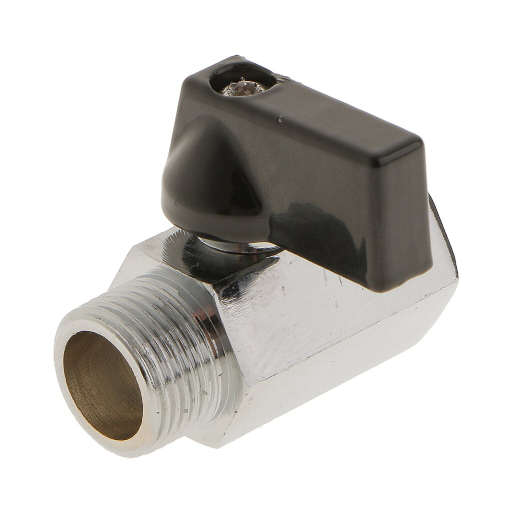 Vibrant -10AN to -10AN Male Shut Off Valve - Black main image 0