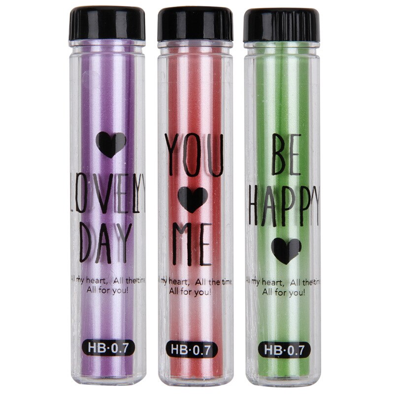 1 pc Vulpotlood Lood 0.5mm/0.7mm HB Potlood Staaf Automatische Potlood Vulling Kantoor Schoolbenodigdheden studenten