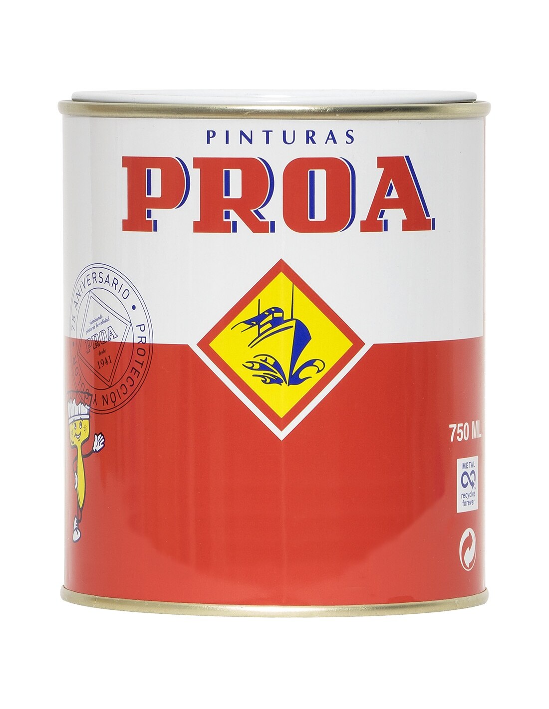 Esmalte sintético mate proa verde ingles ral 6009
