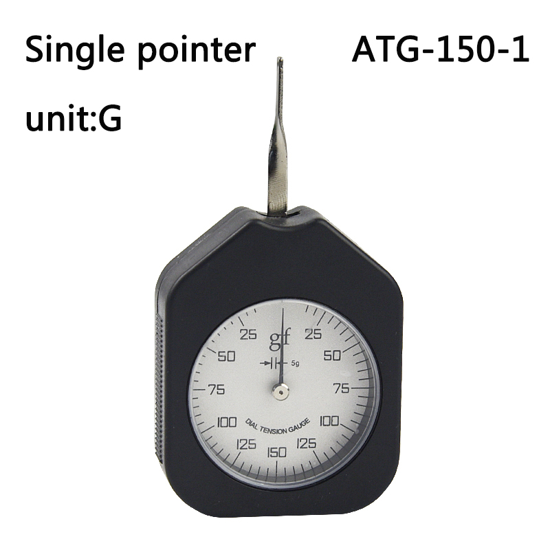 Tensiomètre à cadran ATG-150-1, tensiomètre, jauge de Force analogique, outils de Force à Double pointeur 150g