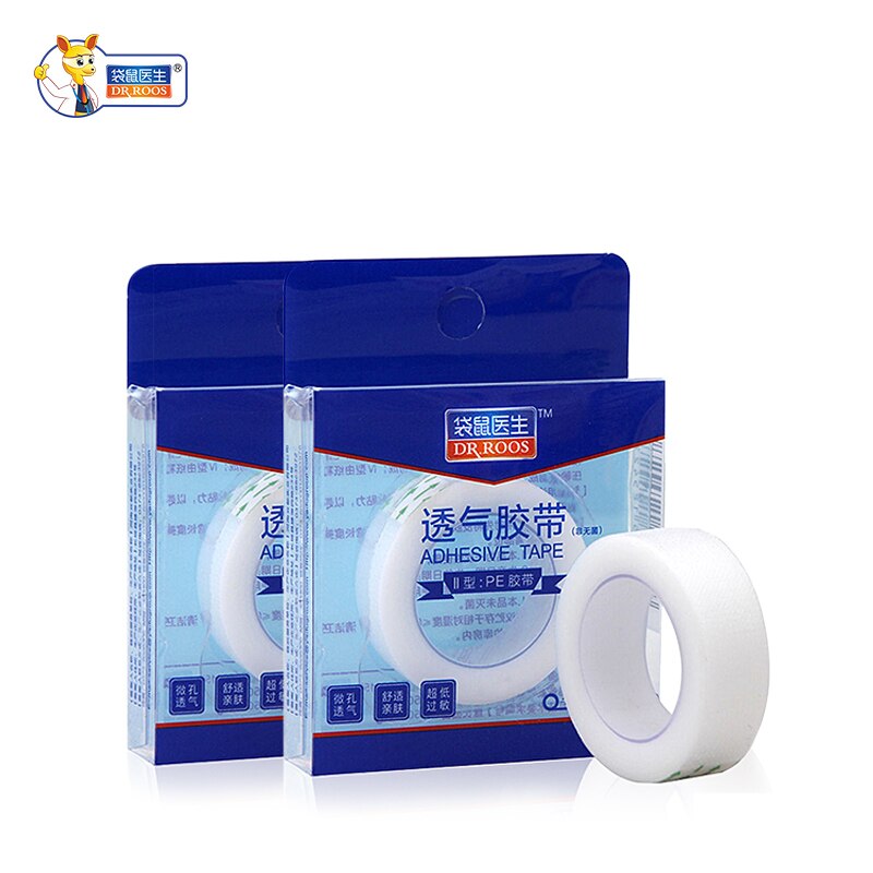 Dr. Roos Transparante Medische Tape Ademende Tape Wond Schade Zorg 1.25 Cm Anti-Allergie Ademend Medische Tape