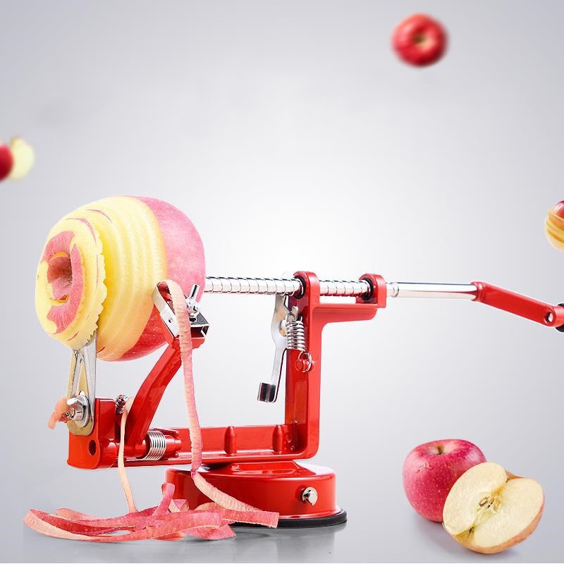 Peladora de manzanas 3 en 1 de acero inoxidable peladora de Frutas/máquina peladora de manzanas cocina creativa para el hogar