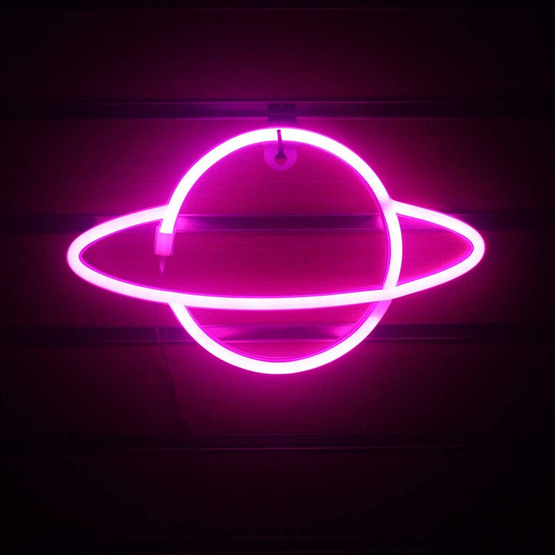 Neon Lichten Neon Sign Led Light Sign Neon Verlichting Voor Kamers Slaapkamer Decoratie Neon Letters Waterdichte Neon Lamp DC4.5V: Pink